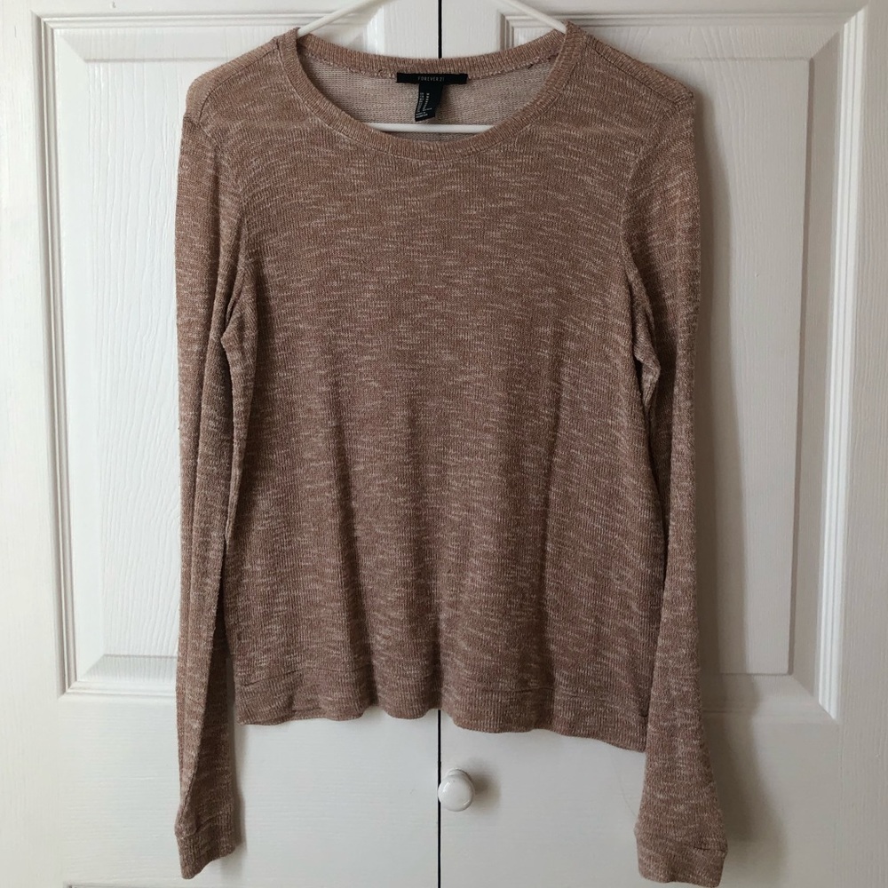 Tan sweater
